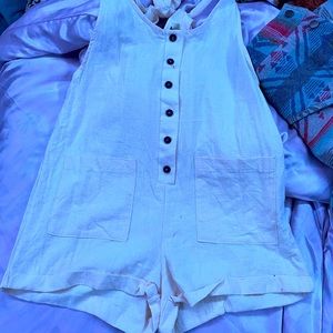 Cream Colored Romper